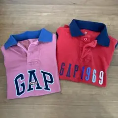 GAP キッズ ポロシャツ 2枚セット Sサイズ