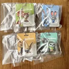 ズートピア ブリスターチャームコレクション　ガチャ　4個セット