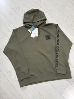 【新品】Camp7 オリーブ パーカー Lサイズ