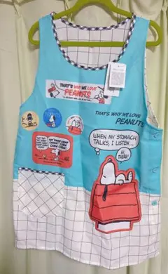 新品♡スヌーピー♡エプロン♡サイズM〜L♡保育士のサムネイル