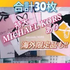 海外　限定　紙袋　ショッパー　マイケルコース　アクシーズ　ショップ袋