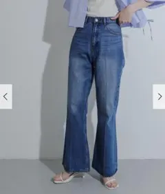 お値下げ アーバンリサーチ センタープレスフレアデニム ドールサイズ