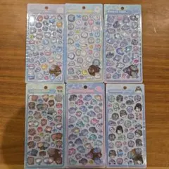 【正規品】水族館限定 ボンボンドロップシール 6種セット