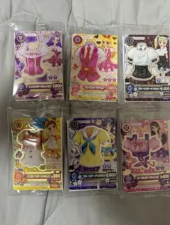 アイカツカード セブンイレブン　6枚セット　新品未開封