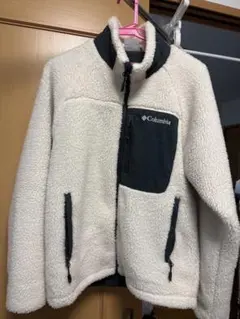 Columbia コロンビア　フリースジャケット S クリーム色