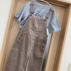 GU可愛いサロペットおまけシャツ付き美品