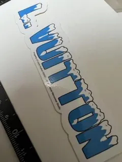 入手困難　ルイヴィトン　ノベルティ　ステッカー　２種