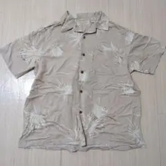 ISLAND REPUBLIC 花柄アロハシャツ L　(46)