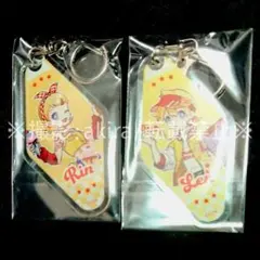 ボカロ 鏡音リン 鏡音レン アクリルキーホルダー キャンドゥ Seria 新品