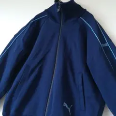 プーマ PUMA トラックジャケットジャージ上着メンズS 刺繍ロゴ