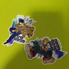 ♠2枚　南雲　シン　サカモトデイズ　アニメ化記念　特典　ダイカットステッカー