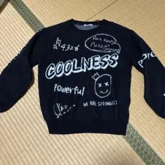 Rafnaf グラフィックニット トレーナー