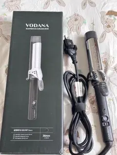 VODANA Glamwave Curling Iron 40mm ブラック - メルカリ