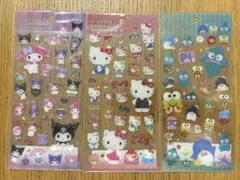 クリアキャンディシール　マイメロ　クロミ　キティ　パピダン　サンリオ