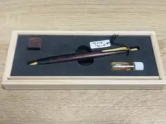 本店限定杢 野原工芸 クラロウォールナット瘤 特上 シャープペンシル