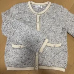 フワフワニット 長袖カーディガンのサムネイル