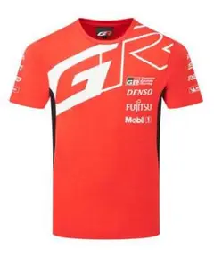 2025 GR GAZOO Racing TGR WRC Tシャツ レッド