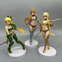 ソードアート・オンライン メモリー・デフラグ EXQフィギュア 3点セット