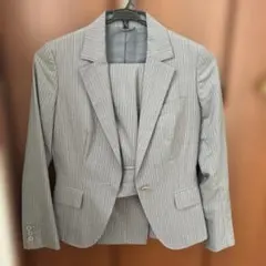 THE SUIT COMPANY she パンツスーツ上下 ストライプ 38