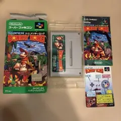 スーパードンキーコング 箱・説明書付き 動作確認済 SFC