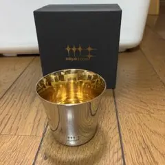 緊急値下げ★☆migaki.com シルバー・ゴールド ぐい呑み