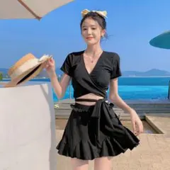 水着 体型カバー セットアップ　２点セット　新品未使用☆