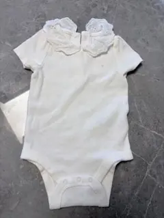 baby GAP ホワイトロンパース 3-6ヶ月