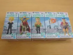 ワンピース ワールドコレクタブルフィギュア エニエスロビー2 全5種セット ②