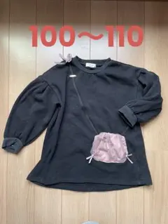 SERAPH ブラックワンピース 110サイズ