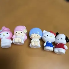 マイメロディ・リトルツインスターズ・ハローキティ・ポチャッコマスコットセット