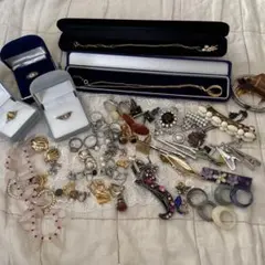 アクセサリー まとめ売り ネックレス リング イヤリング　ヴィンテージ　レトロ