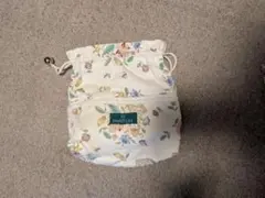 MINTON 巾着ポーチ 花柄 ドローストリングのサムネイル