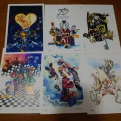 キングダムハーツ ポストカード まとめ