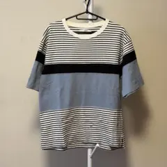 【relume】ボーダー 切り替え Tシャツ