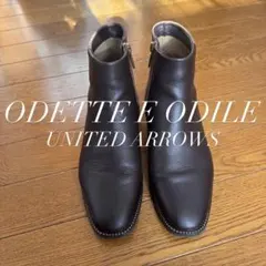 ODETTE E ODILE ブーツ　スエード　合皮　ショートブーツ