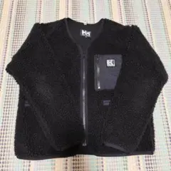 HELLY HANSEN ファイバーパイル サーモ カーディガン 黒 WM