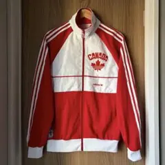 【美品】 外見至上主義 adidas トラックジャケット カナダ代表 L