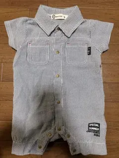Croissance Bebe ロンパース 70cm ストライプ　ベビー服のサムネイル