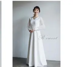 ウェディングドレス 結婚式 二次会