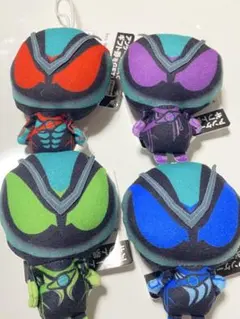 仮面ライダー ゼッツ ぬいぐるみちゃーむ 全4種セット