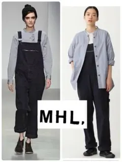 MHL. マーガレットハウエル オーバーオール サロペット MARGARET HOWELL - MHL. NATURAL DENIMナチュラルデニム
