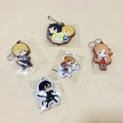 アクリルキーホルダー 5個セット ソードアート・オンライン SAO