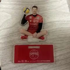 サントリーサンバーズ ムセルスキー選手　アクリルスタンド