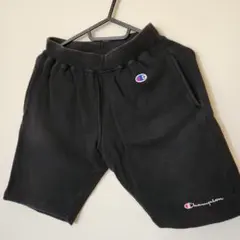 Champion ブラック ハーフパンツ　150