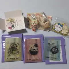 ちいかわ　寿司フィギュアキーホルダー　まじかる　レンチキュラーカード