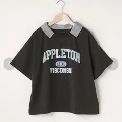 ラブトキシック　衿着脱カレッジ半T