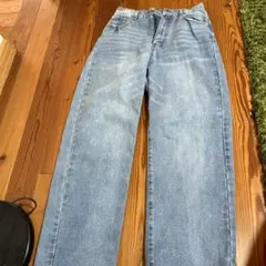 GRL ライトブルー ストレートデニム