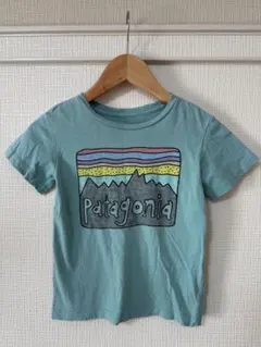 patagonia 3T Tシャツ 水色　kidstee size:3T
