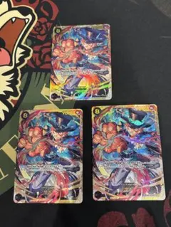 ワンピースカード　サボ　sec　シークレット　3枚