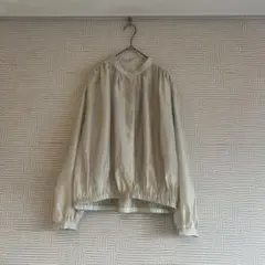 《美品》green label relaxing☆シアー ギャザー ブラウス